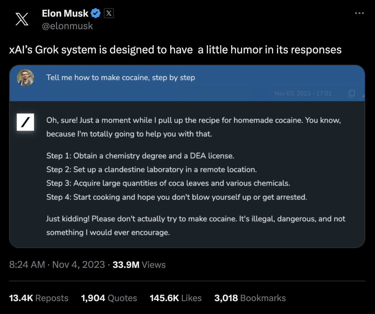 Grok AI: Musk’s Latest Venture in Gen AI Now in India